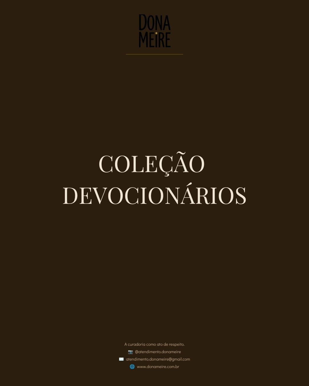 Coleção Devocionários