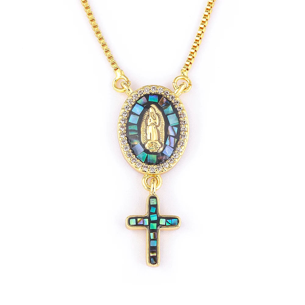 Colar Feminino "Chain Link" com Zircônias – Banho Premium