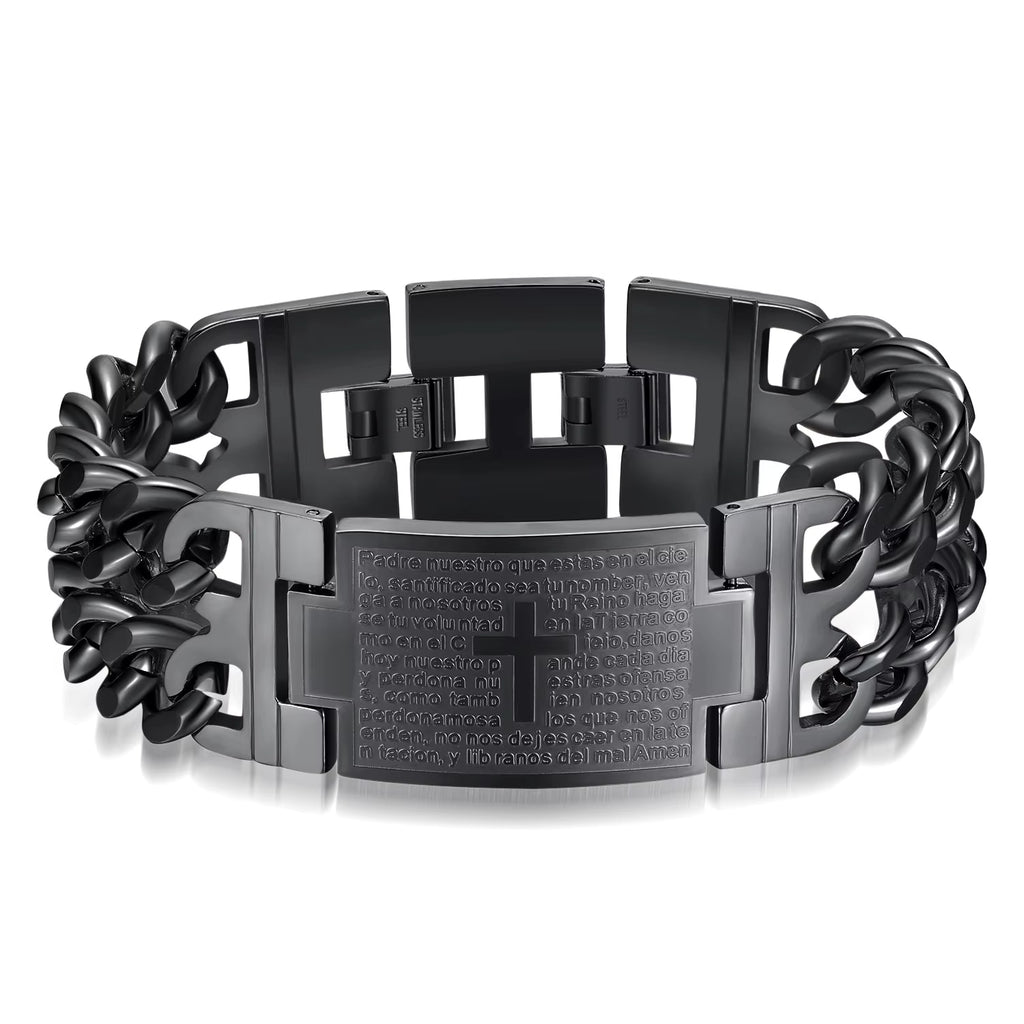 Pulseira em Aço Inoxidável Elos Cubanos – Curadoria Dona Meire
