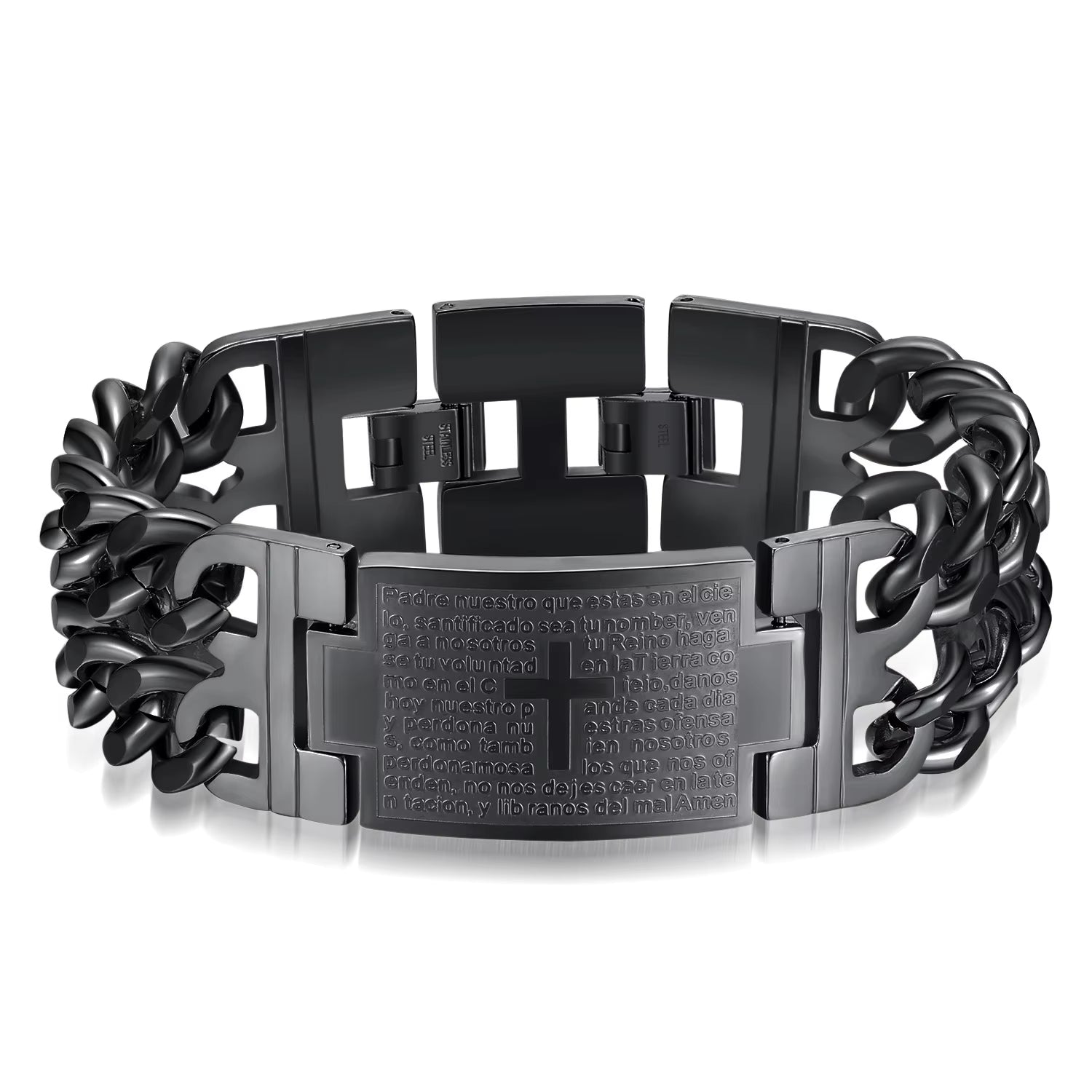 Pulseira em Aço Inoxidável Elos Cubanos – Curadoria Dona Meire