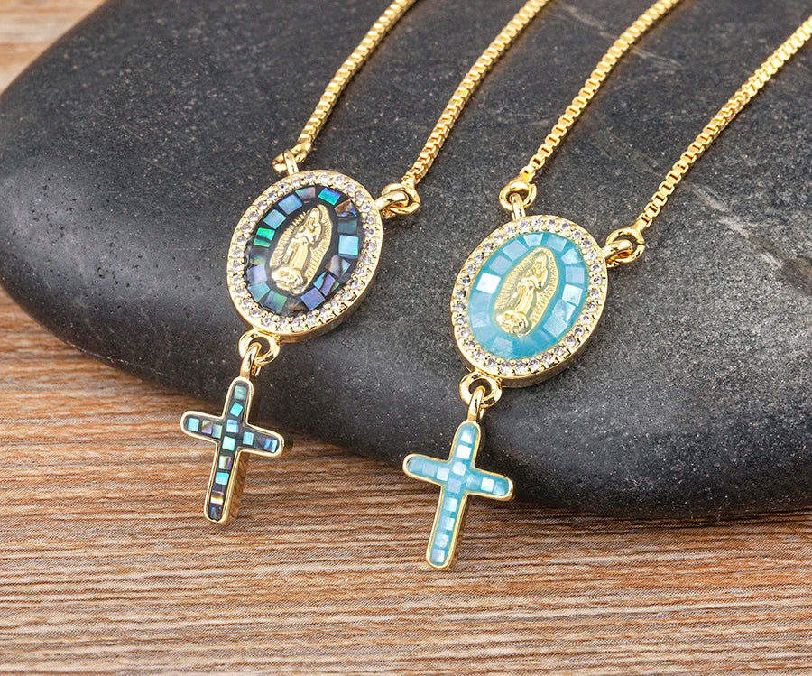 Colar Feminino "Chain Link" com Zircônias – Banho Premium