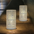 Porta velas de mesa de cilindro nórdico moderno