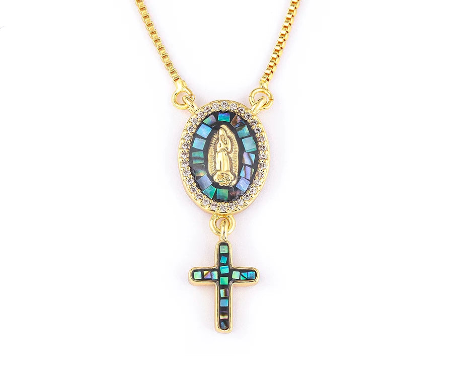 Colar Feminino "Chain Link" com Zircônias – Banho Premium